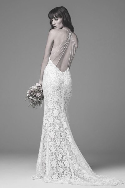 eng anliegendes Brautkleid - Lace wedding dress