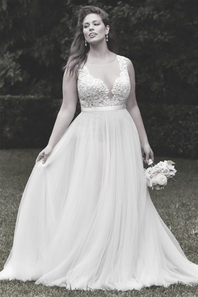 Hochzeitskleid für XL-Bräute