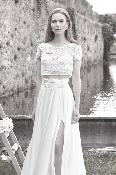 Hochzeitskleid Boho, Vintage und Hippie