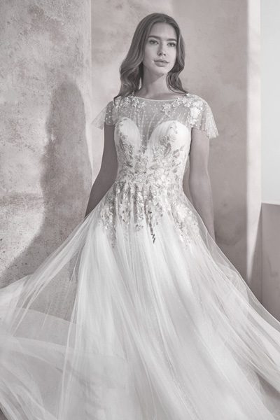 Hochzeitskleid Boho, Vintage und Hippie