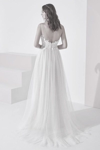Brautkleid Boho, Vintage und Hippie
