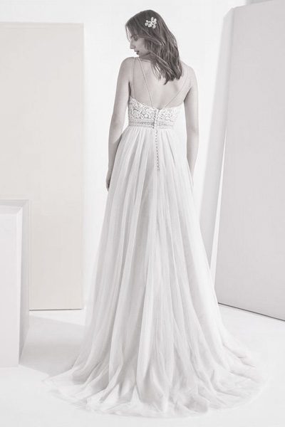 Brautkleid Boho, Vintage und Hippie