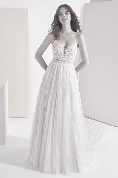 Hochzeitskleid Boho, Vintage und Hippie
